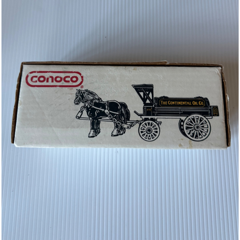 Conoco Horses and Tankwagon Bank Second in Series Continental Oil Co new